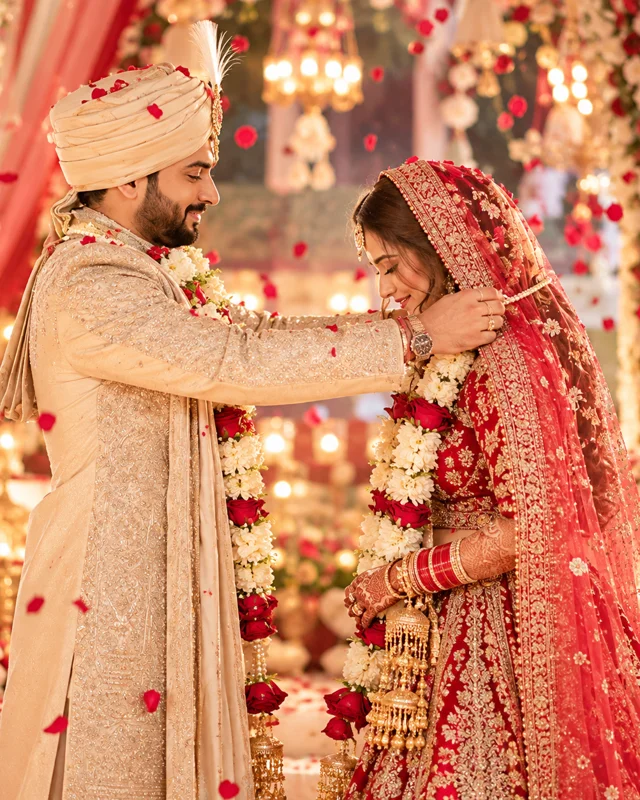 Reyansh and Siya at the The Wedding